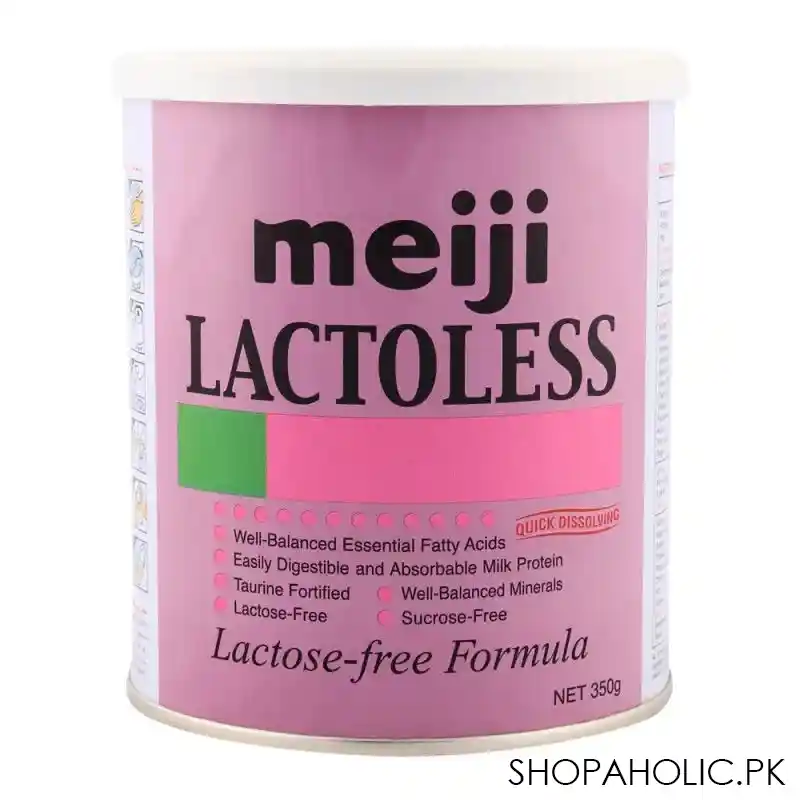 meiji lactoless milk powder, 350g main image