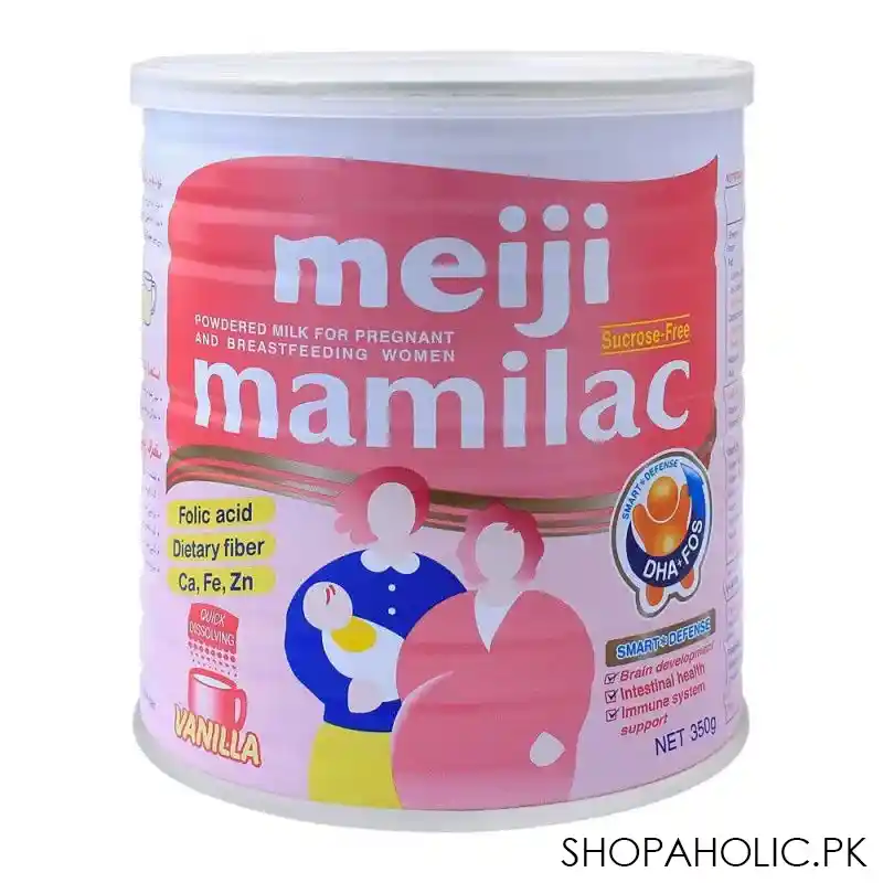 meiji mamilac, vanilla, sucrose free, 350g main image