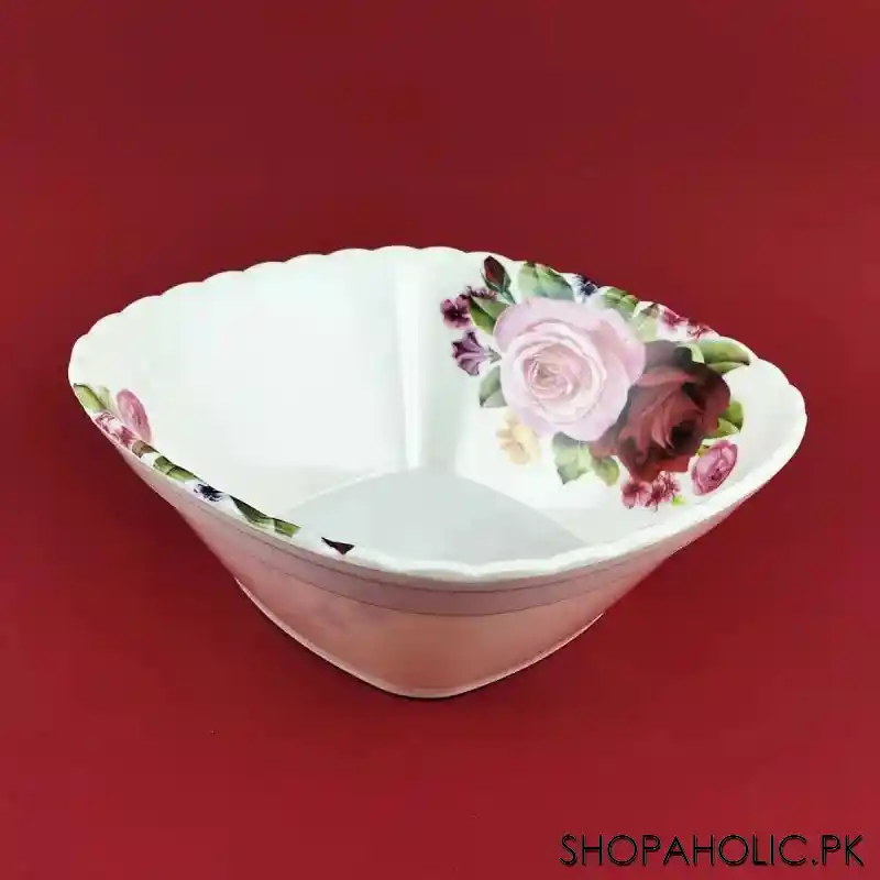 melamine square printed bowl main image