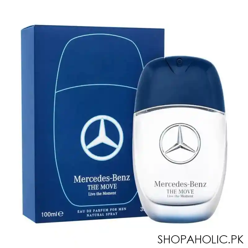 mercedes benz the move live the moment for men eau de parfum, 100ml main image