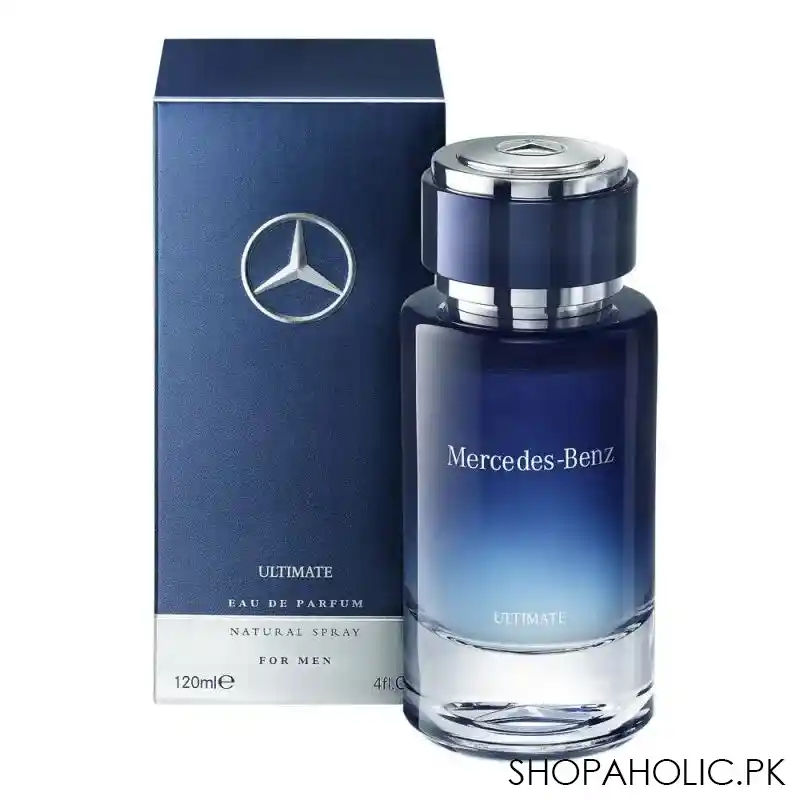 mercedes benz ultimate for men eau de parfum, 120ml main image