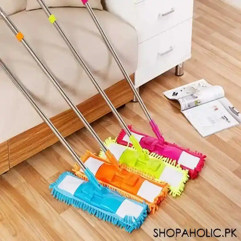 microfiber flat mop with long handle image6