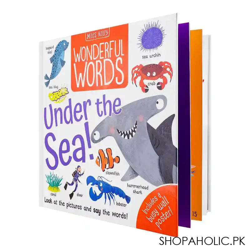 Miles Kelly: Wonderful Words Under The Sea, Book - Main Image