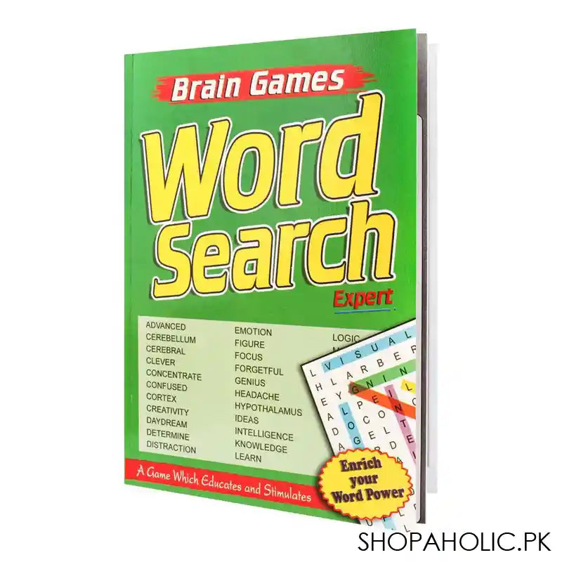 Mind To Mind Brain Games: Word Search Expert Book - Main Image