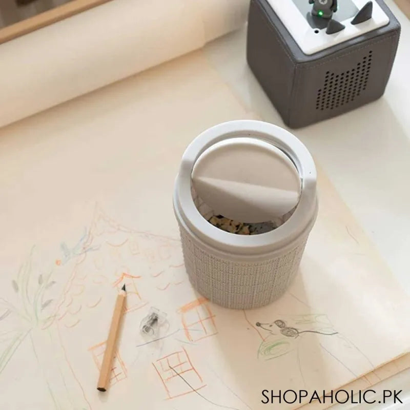 mini desktop trash can for home and office image4