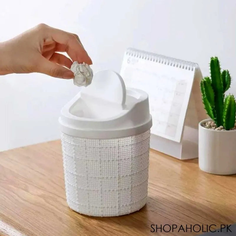 mini desktop trash can for home and office main image