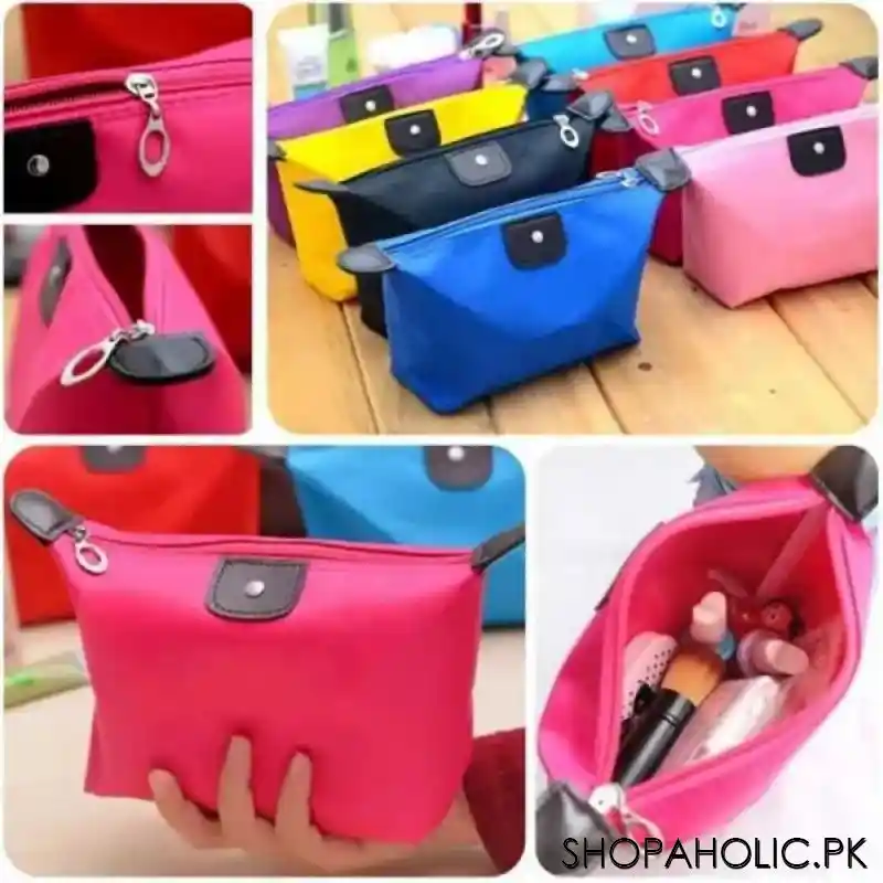 mini korean travel pouch waterproof cosmetic bag image4