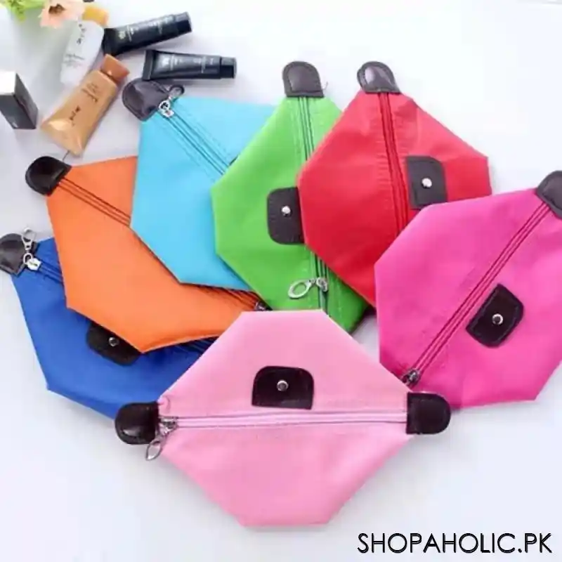 mini korean travel pouch waterproof cosmetic bag image5