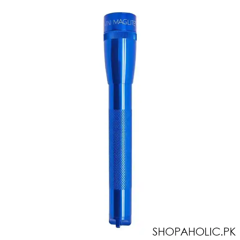 mini maglite led flashlight with belt, 127 lumens, blue, 153 000 064 image2