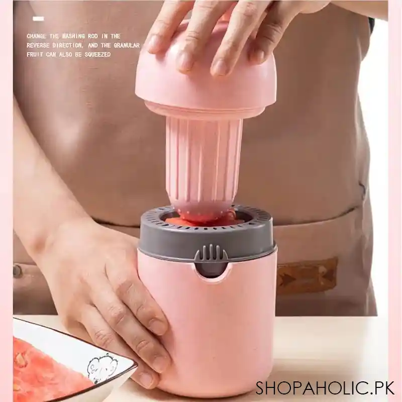 mini portable citrus juicer machine image3