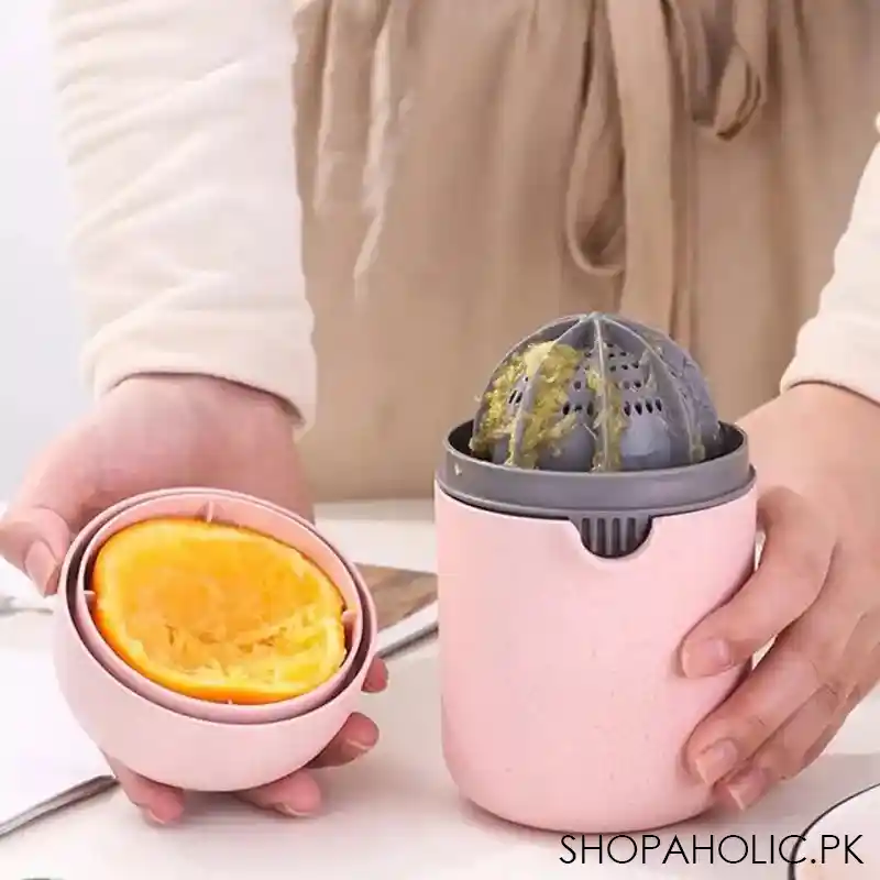 mini portable citrus juicer machine image5