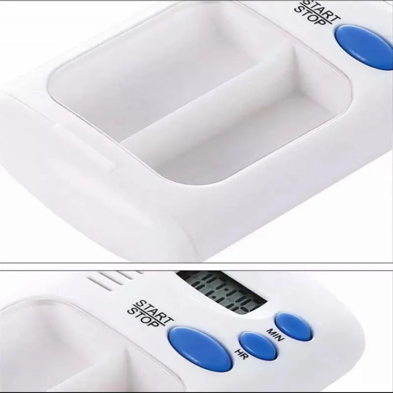 mini portable pill reminder alarm timer box image5