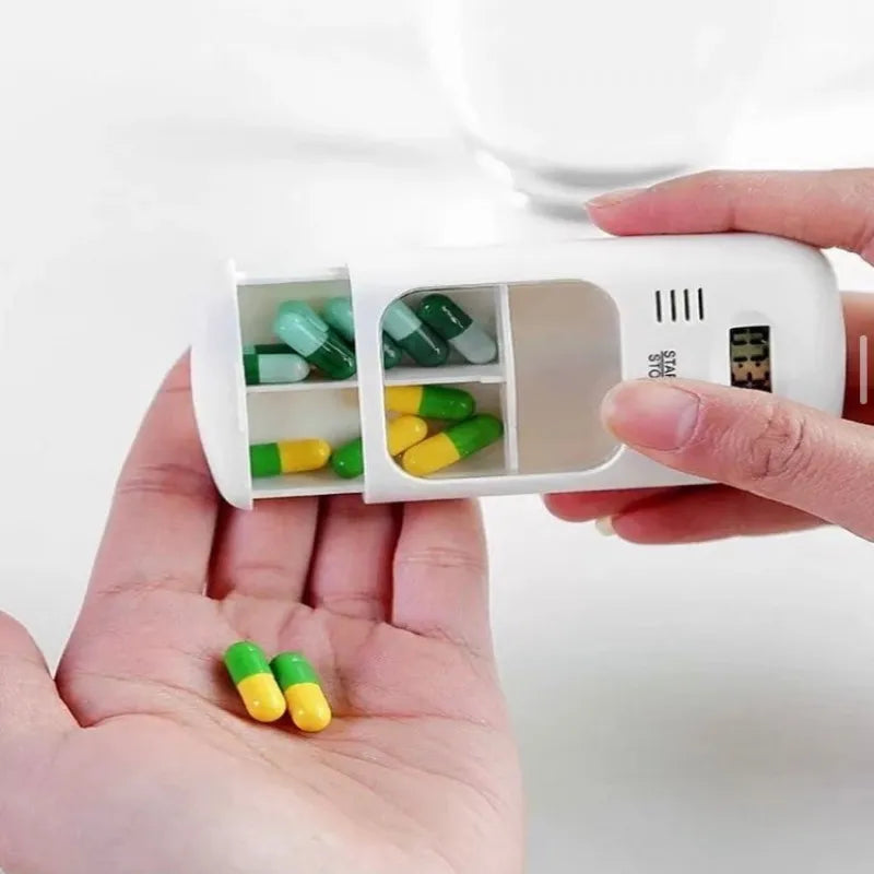 mini portable pill reminder alarm timer box main image