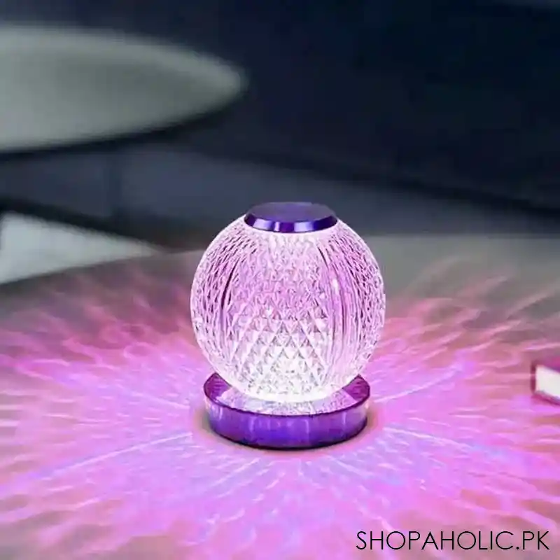 mini round ball acrylic crystal led lamp image5