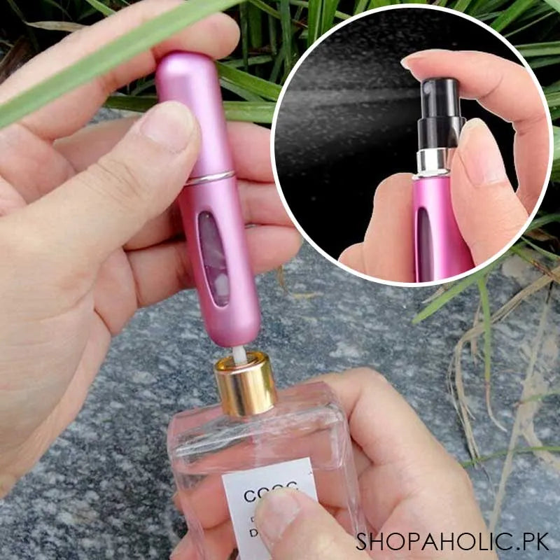 mini spray refillable empty perfume atomizer bottle for travel main image