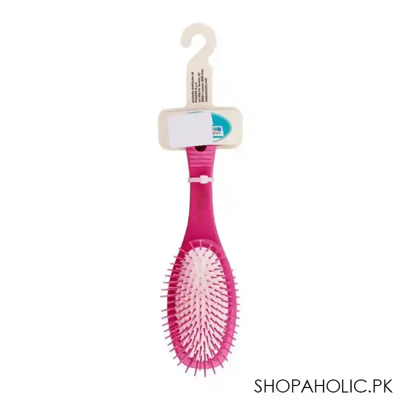 mira hair brush, oval shape, pink color, no. 351 image2