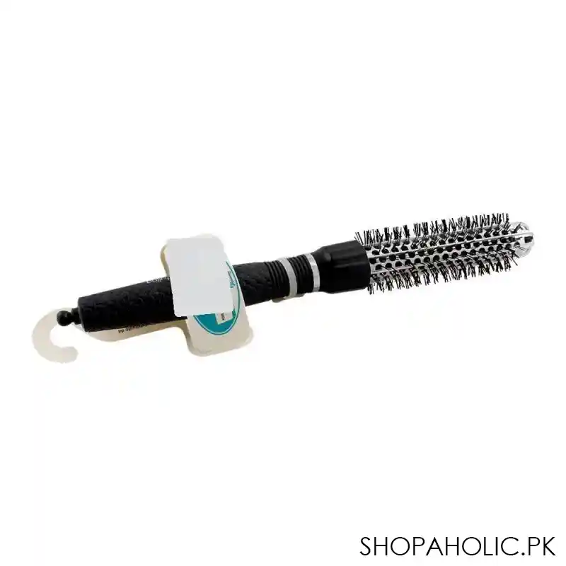 mira hair brush, round shape, black color, no. 390 main image