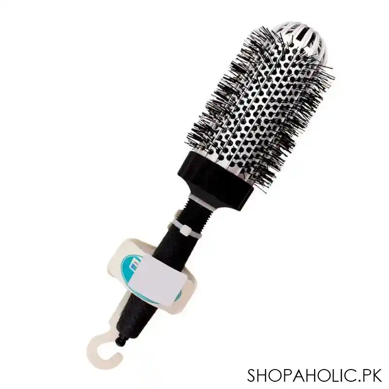 mira hair brush, round shape, black color, no. 394 main image