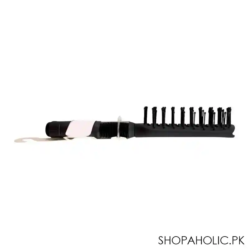 mira hair brush, small, rechtangle shape, black color, no. 384 image3