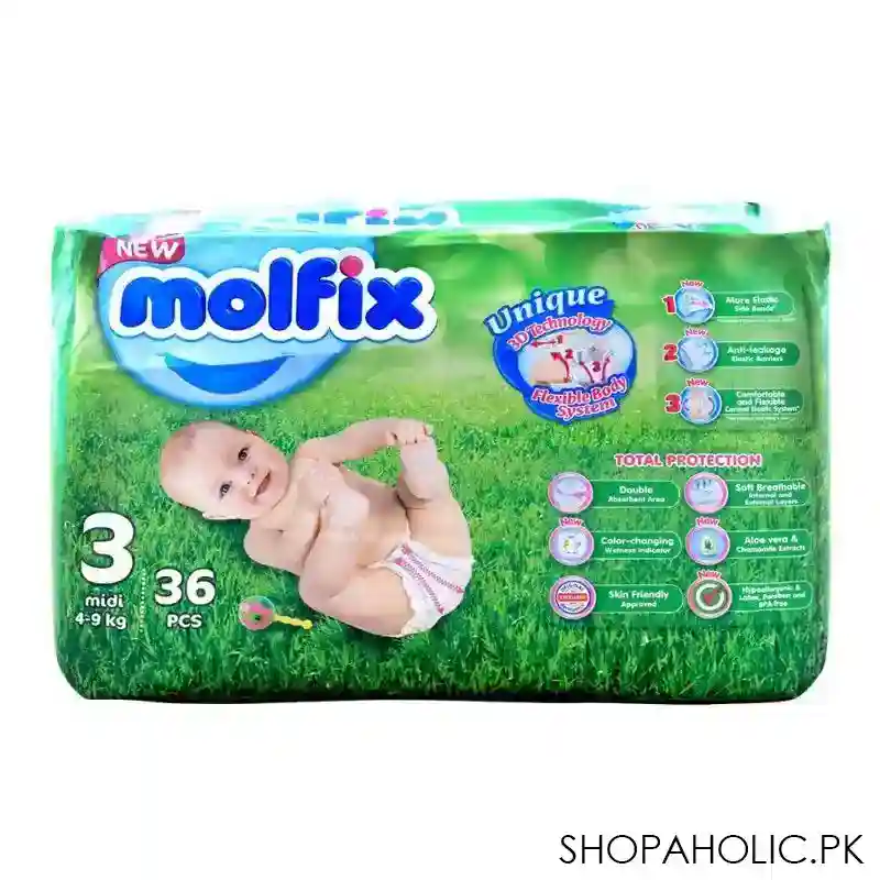 molfix no. 3, midi 4 9 kg, 36 pack image2