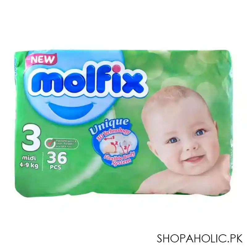 molfix no. 3, midi 4 9 kg, 36 pack main image