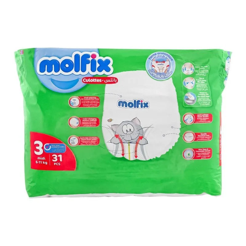 molfix pants, 03 midi, 6 11kg, 31 pack image2