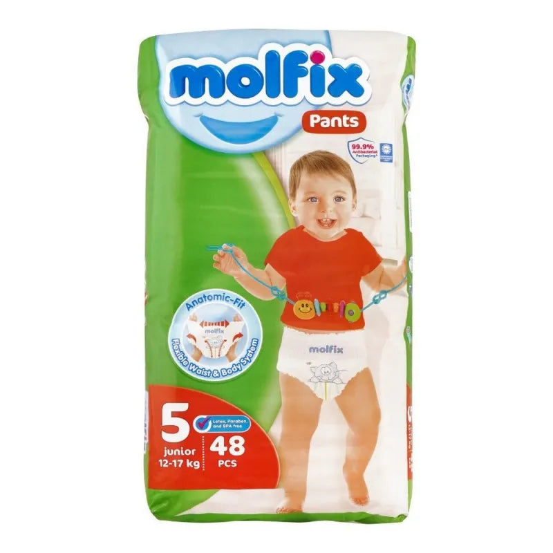 molfix pants 5 junior pants, 12 17kg, 48 pack main image