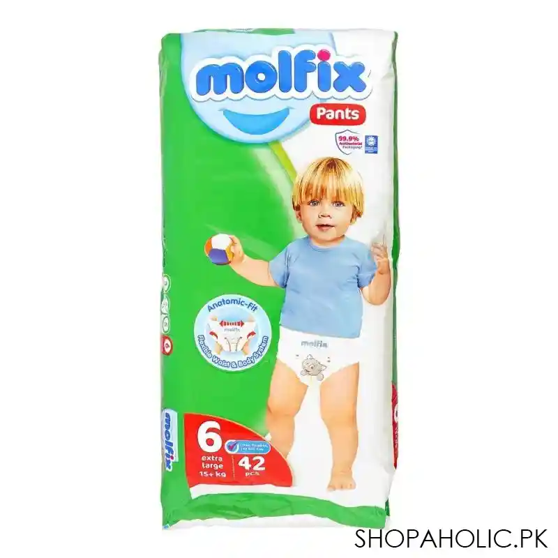 molfix pants 6 extra large, 15+ kg, 42 pack main image