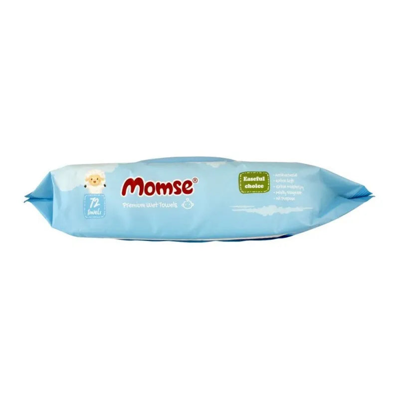 momse premium wet baby wipes, 72 pack image5