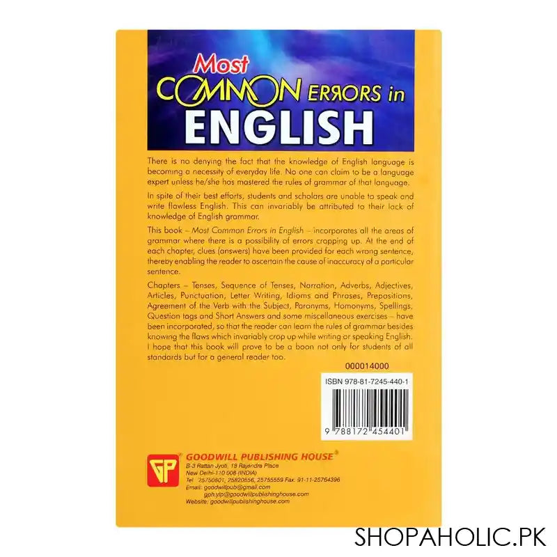 Most Common Errors In English, Book - Image 2