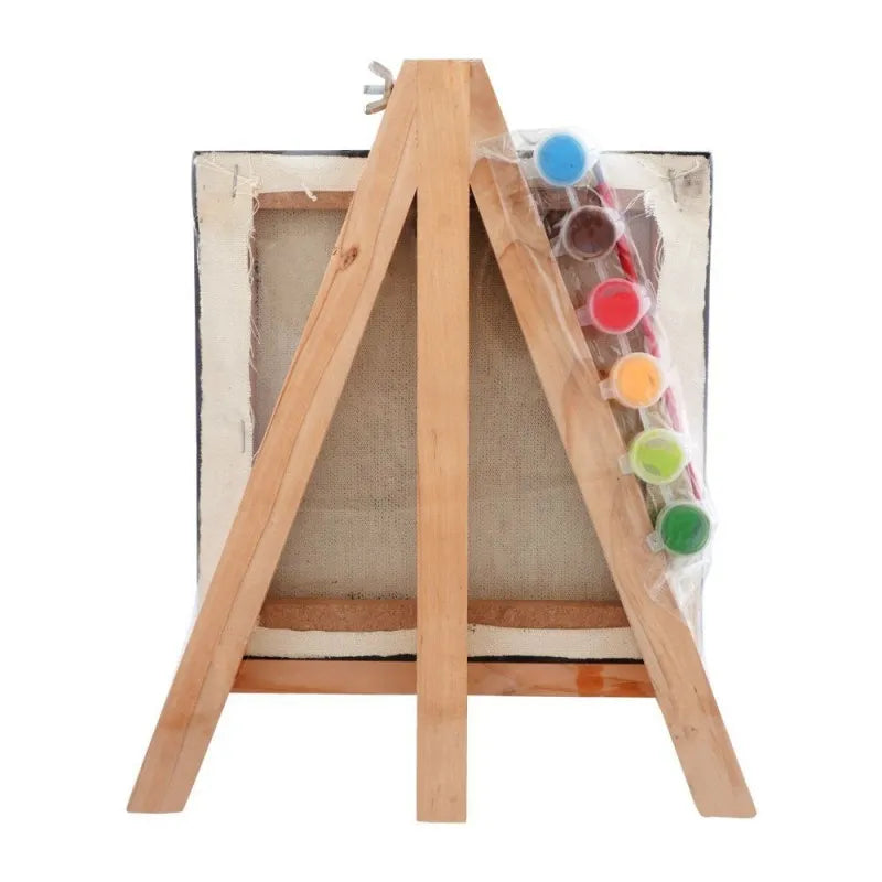 mr. art magic 100% pure cotton easel with canvas, medium, black, 553 3923 image2