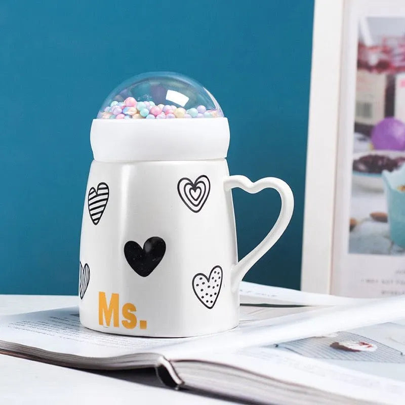 mr mrs mug with globe lid image2