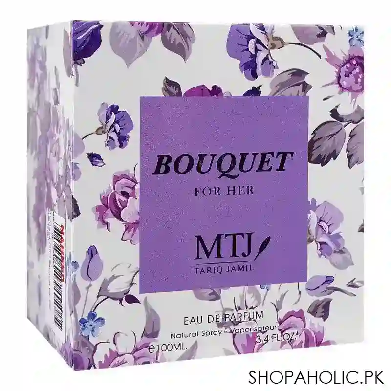 mtj tariq jamil bouquet for her eau de parfum, for women, 100ml image2