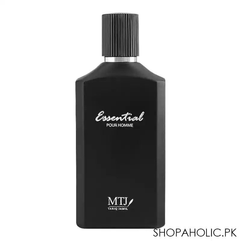 mtj tariq jamil essential pour homme eau de parfum, for men, 100ml main image