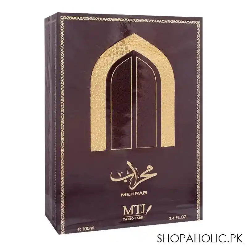 mtj tariq jamil mehrab eau de parfum, for men, 100ml image2