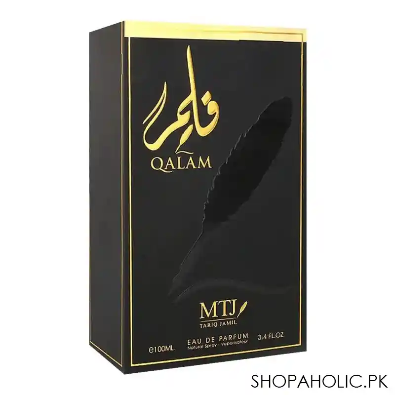 mtj tariq jamil qalam eau de parfum, for men, 100ml image2