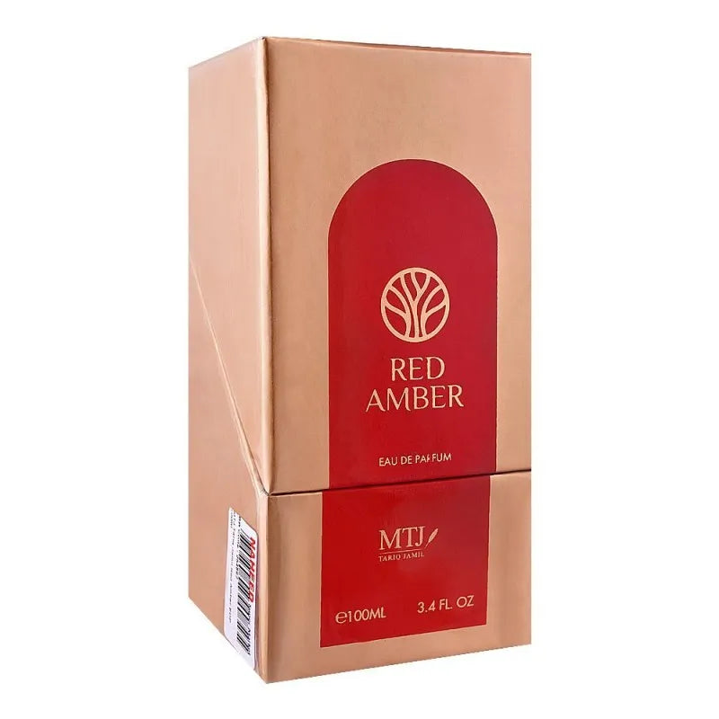 mtj tariq jamil red amber eau de parfum, for women, 100ml image2