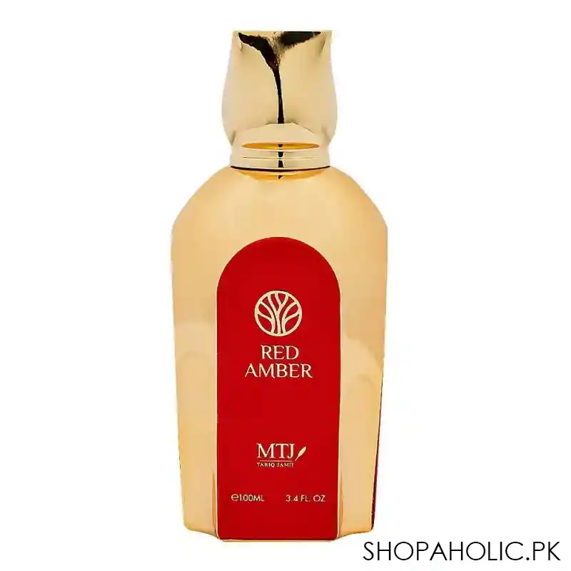 mtj tariq jamil red amber eau de parfum, for women, 100ml main image