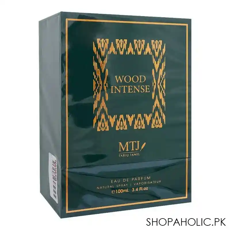 mtj tariq jamil wood intense eau de parfum, for men, 100ml image2