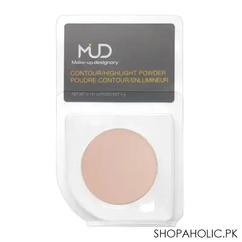 mud makeup designory contour & highlighter powder, highlight luster main image