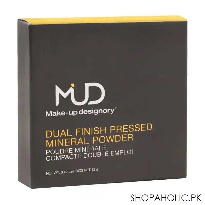 mud makeup designory dual finish pressed mineral powder, dfd1 image4