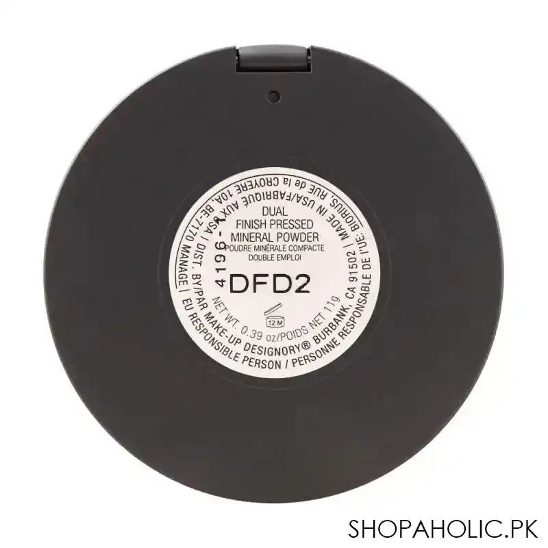 mud makeup designory dual finish pressed mineral powder, dfd2 image3