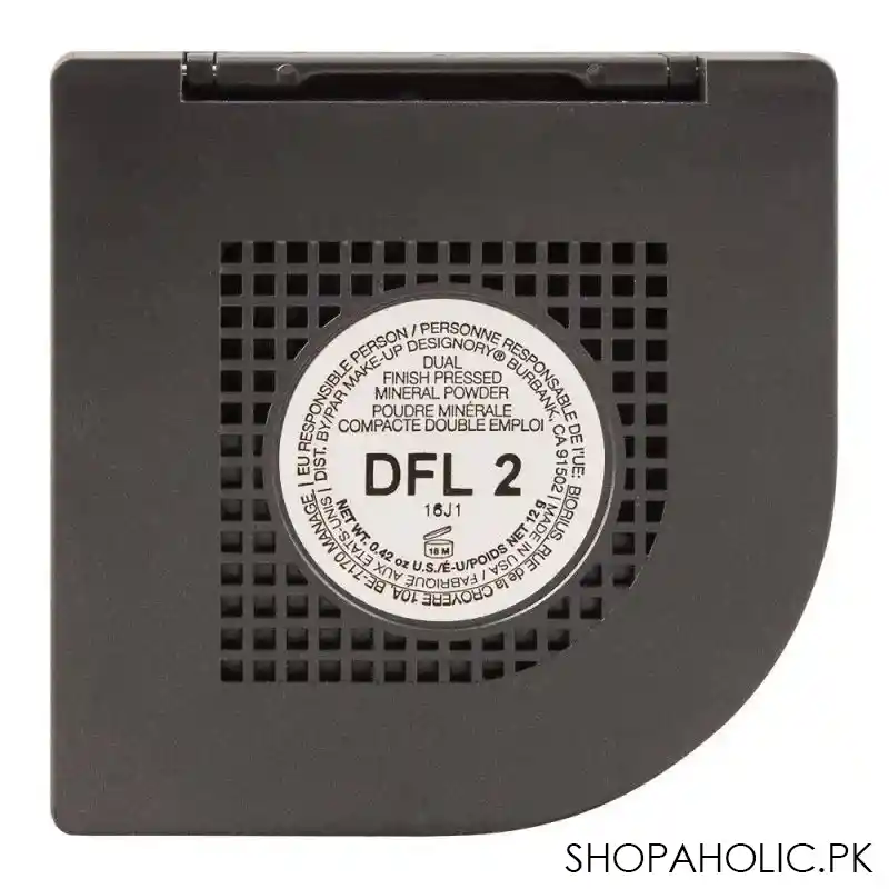 mud makeup designory dual finish pressed mineral powder, dfl 2 image3