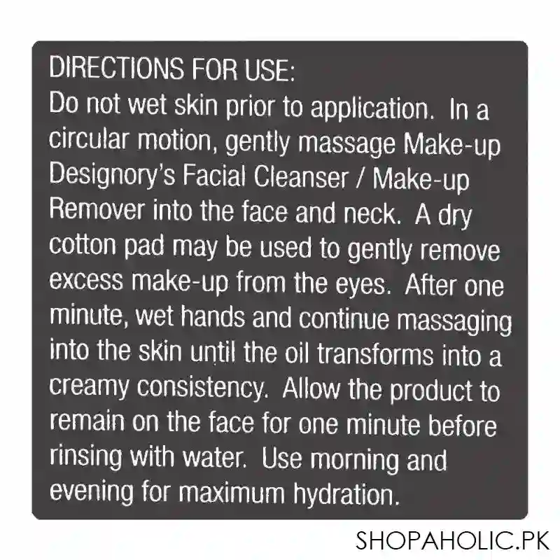 mud makeup designory facial cleanser & makeup remover, 118ml image5