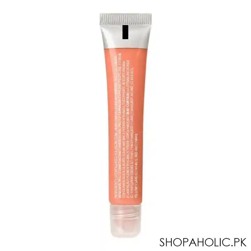 mud makeup designory lip glaze, cantaloupe image2