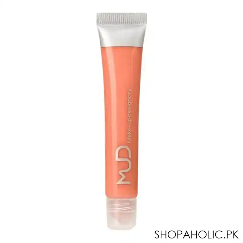 mud makeup designory lip glaze, cantaloupe main image