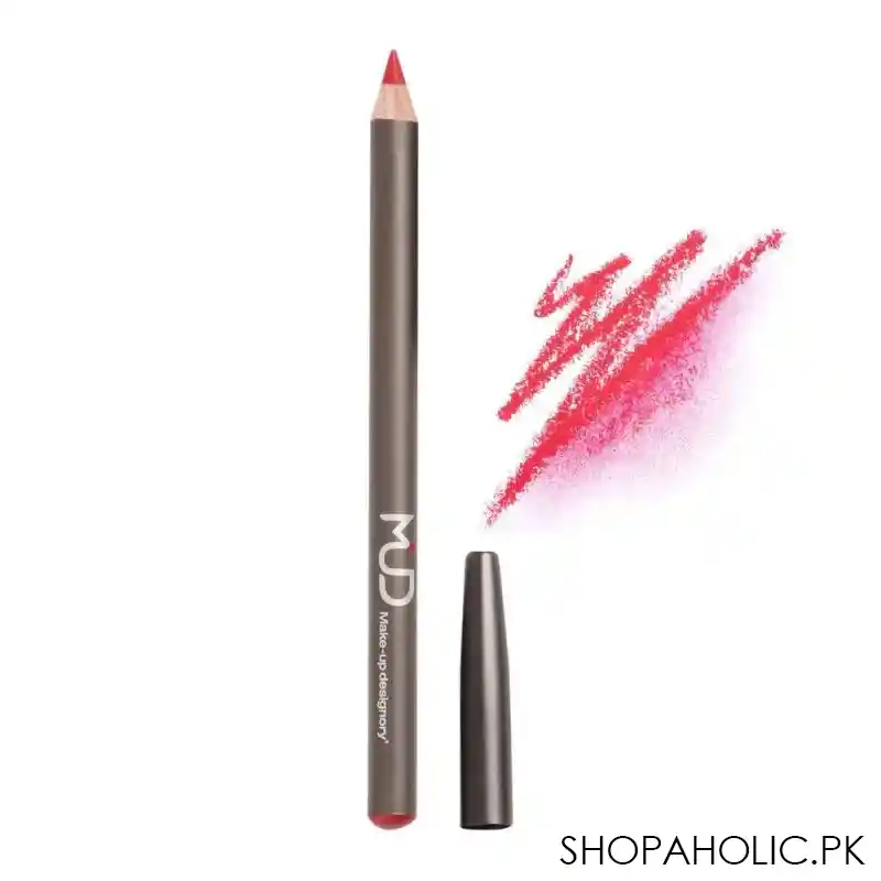 mud makeup designory lip pencil, red main image