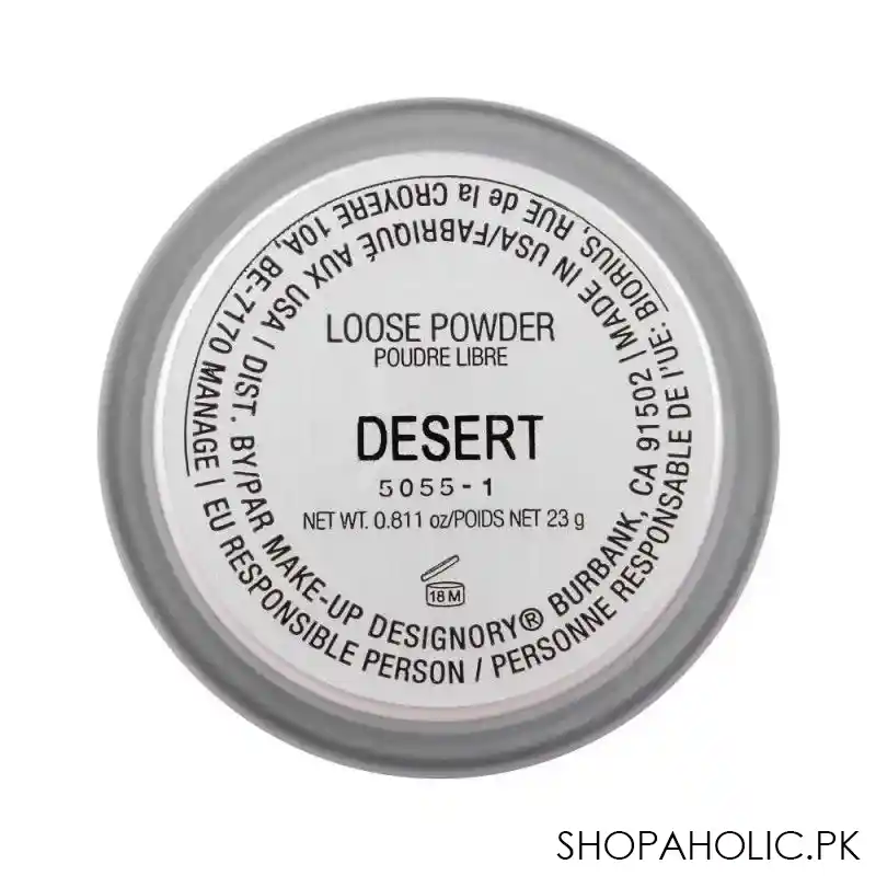 mud makeup designory loose powder, desert image2