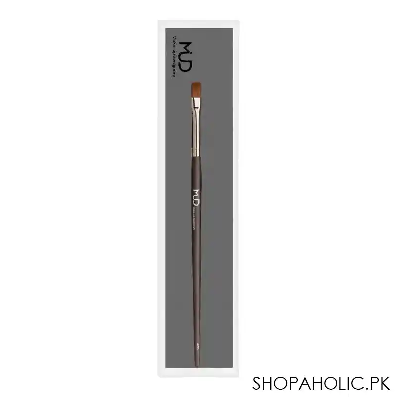 mud makeup designory narrow flat brush, 400 image3