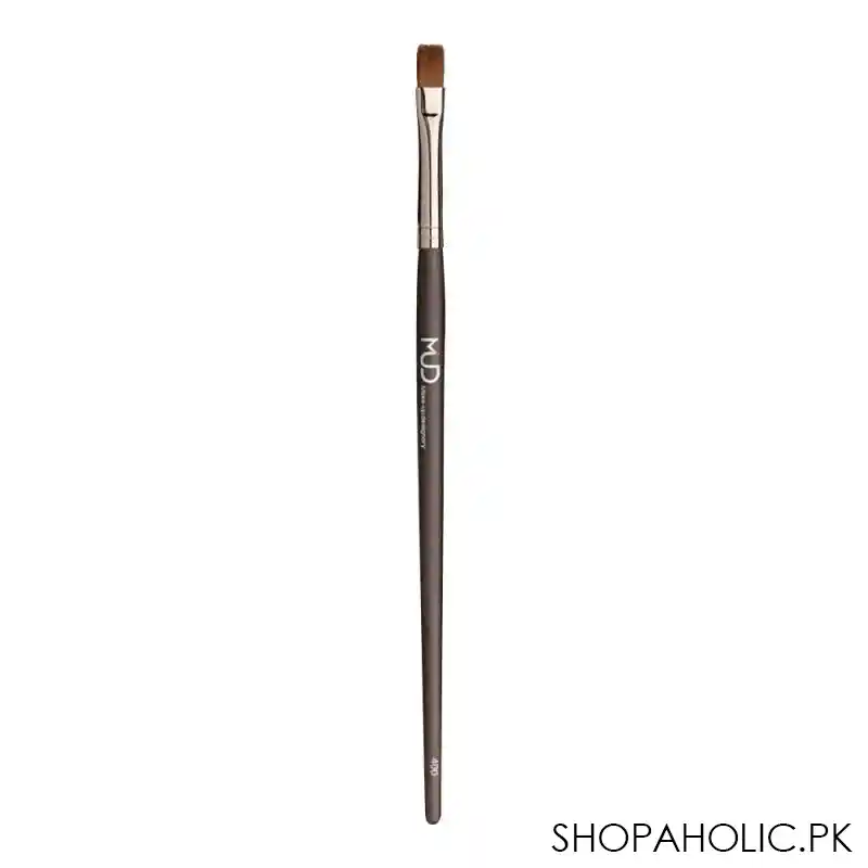 mud makeup designory narrow flat brush, 400 main image